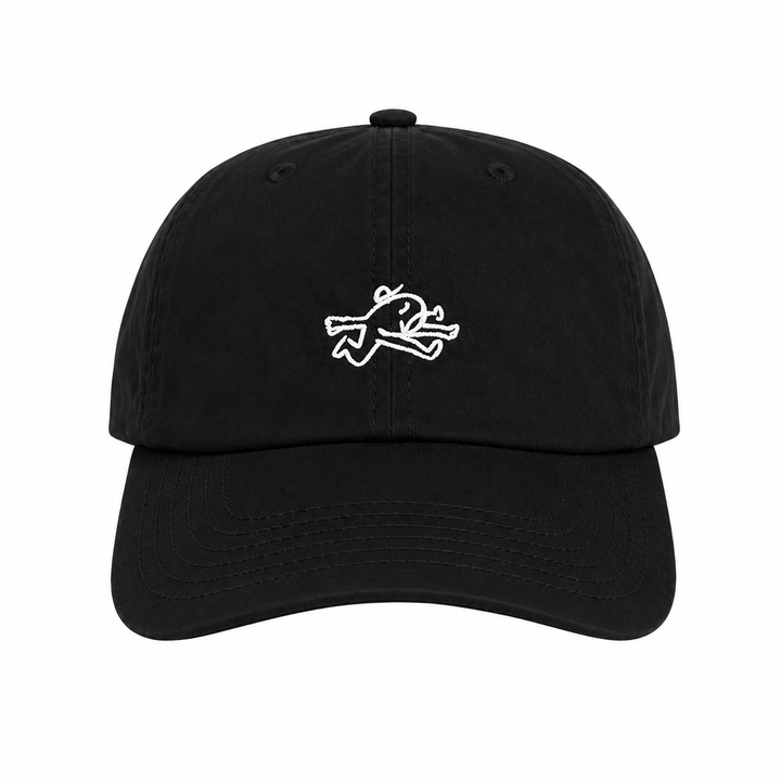 FB Long Black Cap